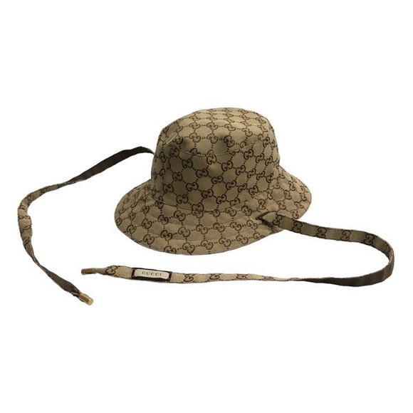 Gucci GG Nylon Reversible Hat Brown - Picture 1 of 10